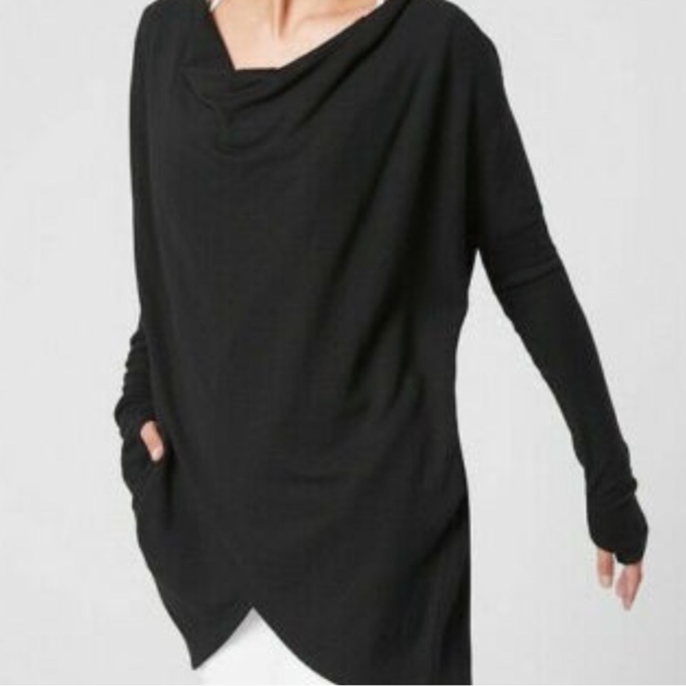 Athleta Purana Wrap Sweatshirt